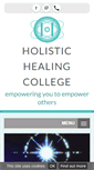 Mobile Screenshot of healingcollege.co.uk